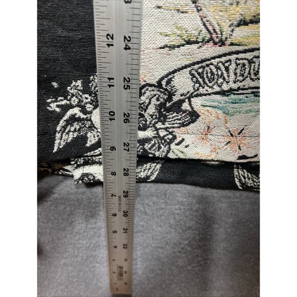 Rebel Vengeance Tapestry Jacket w/ A Cherub & Oasis Print Mens Size Large NWT - Picture 12 of 12